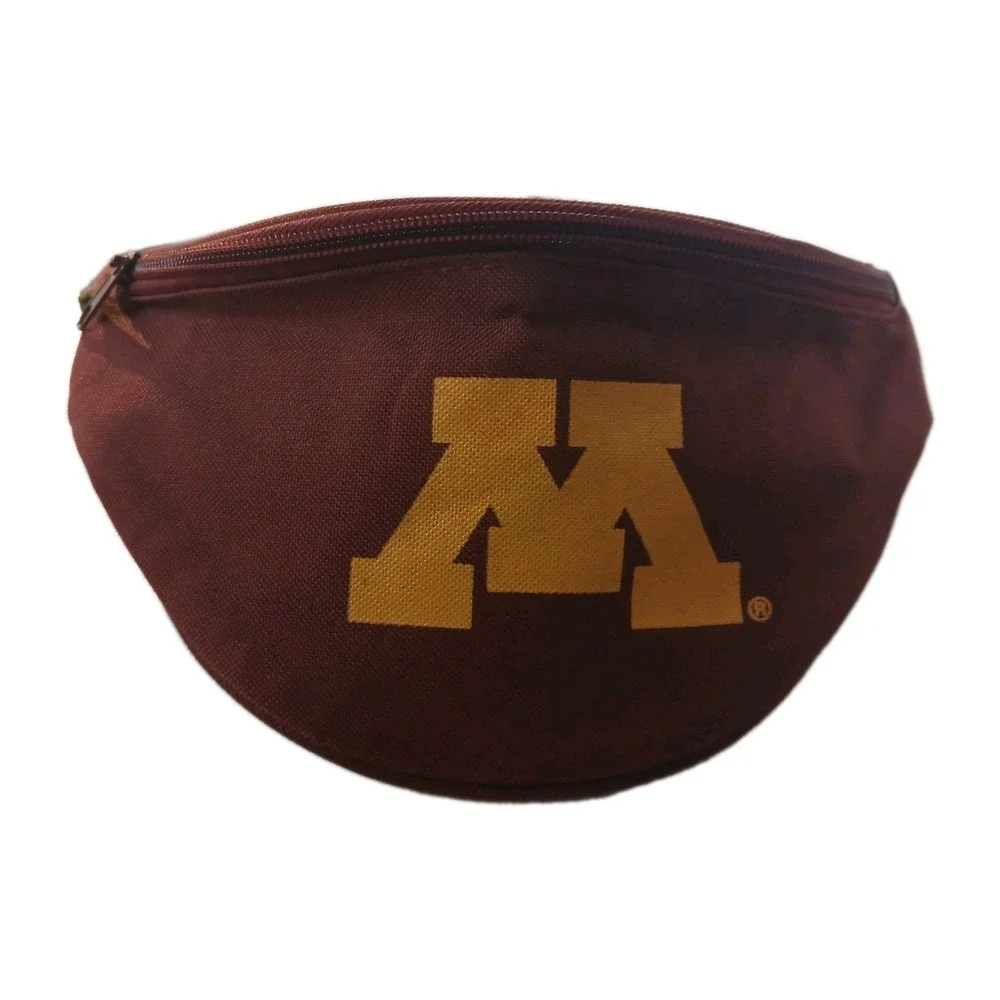 Minnesota Golden Gophers Fanny Pack‎ Maroon Gold Adjustable Waist Bag NCAA #1209